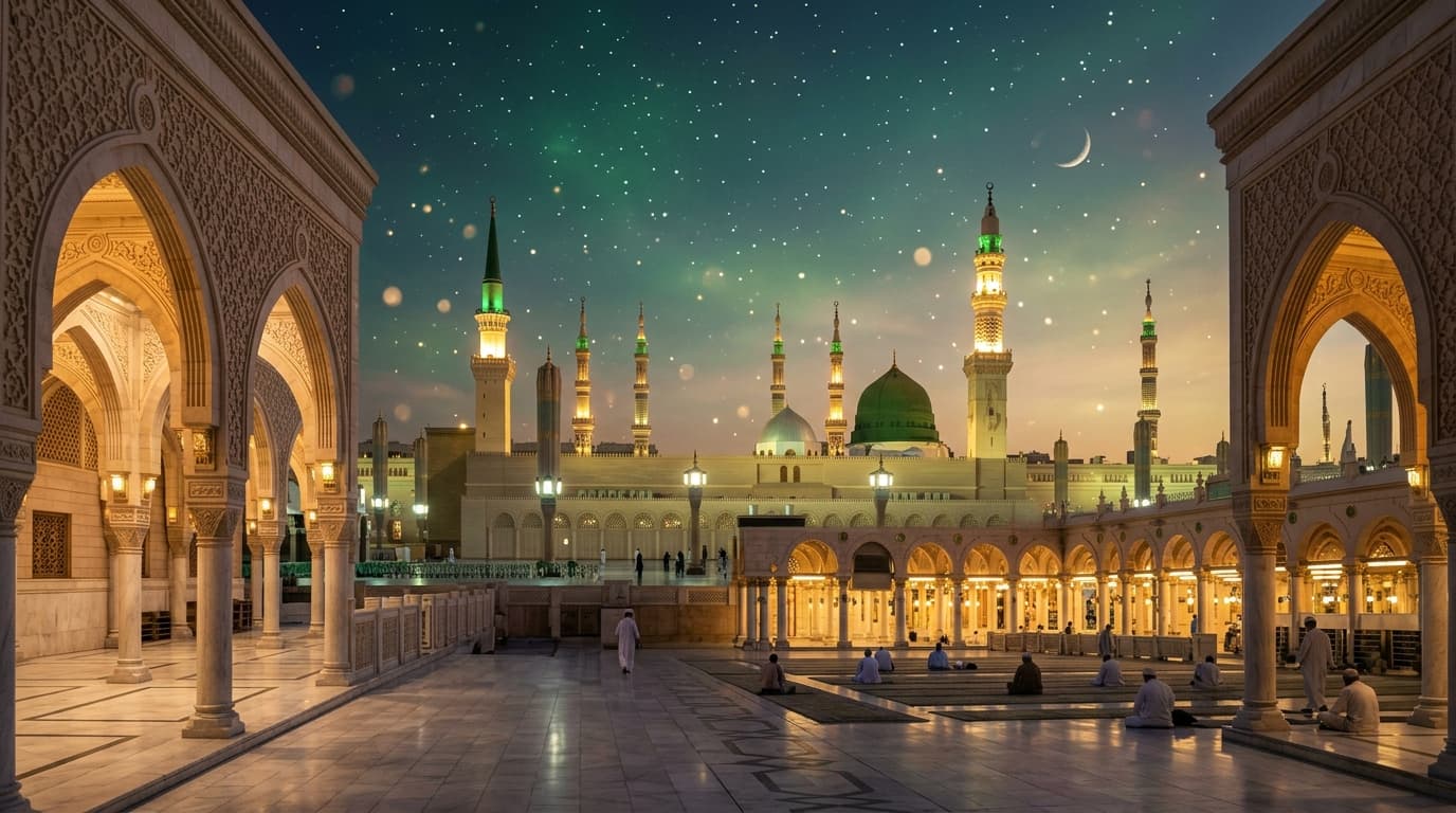 Universal Zikr - Al-Masjid an-Nabawi Madinah Banner